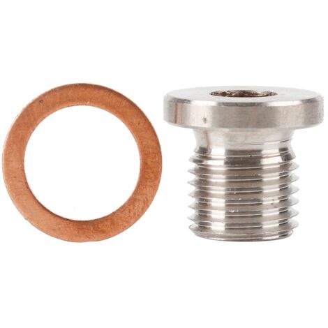 M12 1.25mm Oxygen O2 Lambda Sensor Obturation Plug Cap Bang Motos Voitures Accessoire (1/5)