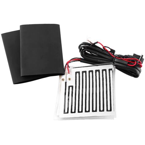 Coussinets de poignée chauffants d'hiver 12V, chauffe-mains pour guidon, adaptés à la poignée universelle pour moto ATV (1/5)