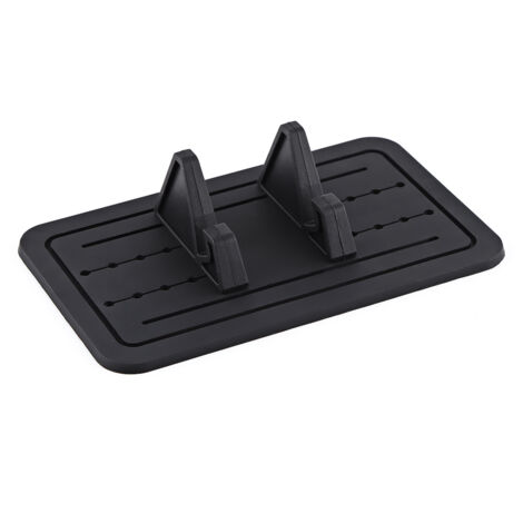 Support universel de berceau de support de support de téléphone portable de tableau de bord de voiture de gel de silicone (1/5)
