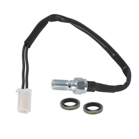 M10x1.0 Tuyau d'huile universel pour moto Pompe hydraulique renforcée Interrupteur de feu stop arrière (01) (1/5)