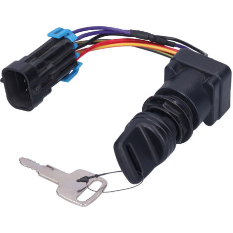 Kit de clé de commutateur d'allumage à 4 positions 893353A03, pièces de rechange adaptées au Mercruiser DTS (1/5)