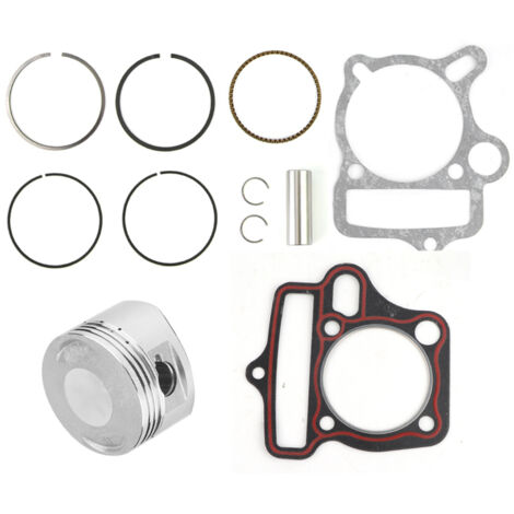 Jeu de joints d'anneaux de Piston, pièces de moteur 125cc 54mm adaptés pour Loncin LiFan ATV Go Kart Bike (1/5)