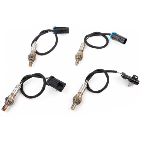 Capteur d'oxygène O2 en amont et en aval 4 pièces pour Chevrolet Silverado 1500 1996-1998 SG236 9617178 (1/5)