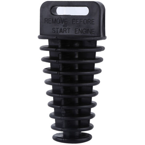 Moto Dirt Bike ATV Quad 2 4 temps silencieux d'échappement silencieux bonde bouchon de lavage noir