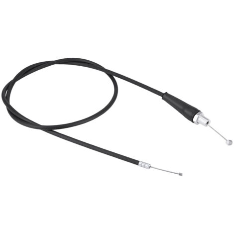 Ligne de cble d'accélérateur de moto à tête droite de 110 cm M10 pour Motocross de vélo de piste de moteur de saleté de fosse