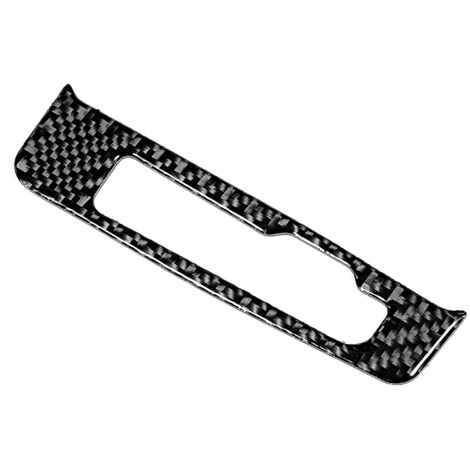 Autocollant décoratif en Fiber de carbone pour garniture de cadre de panneau d'engrenage, adapté pour Audi A3 8V 2014 – 2019 (1/5)