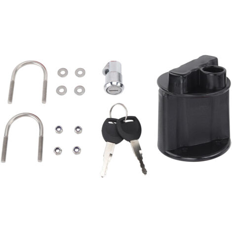 Verrou de support de réservoir de mazout, anti-fuite, antivol, antirouille, pour réservoir de carburant de véhicule tout-terrain de moto de 3L 5L (1/5)