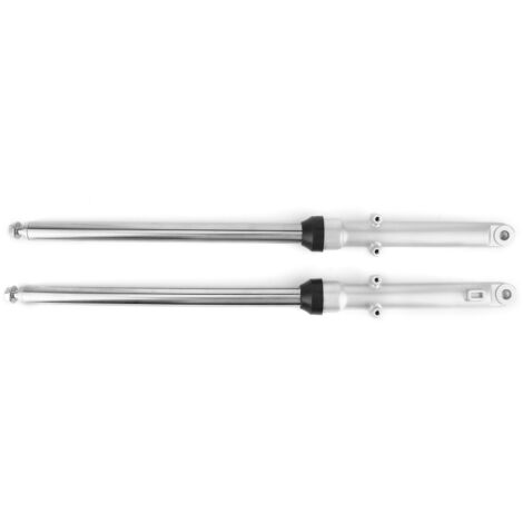 2 pièces 27in fourche avant huile amortisseur acier inoxydable adapté pour Honda CG125 CT90 CT110 Trail (1/5)