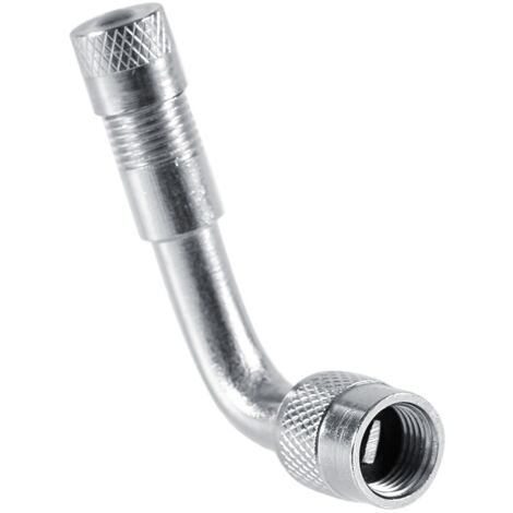 CSPARKV  3.9×1×1cm 4 Pcs Capuchon De Valve Adaptateur D'extension De Pneu Rallonge De Tige De Valve Soupape Cap Automobile Voiture Moto Velo Camion Caravane En Chrome Plaque Argent 87003898