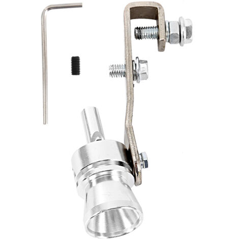 Car Turbo Bov Whistle Sound Catback Silencieux Embout de tuyau d'échappement Insert Whistler Accessoire
