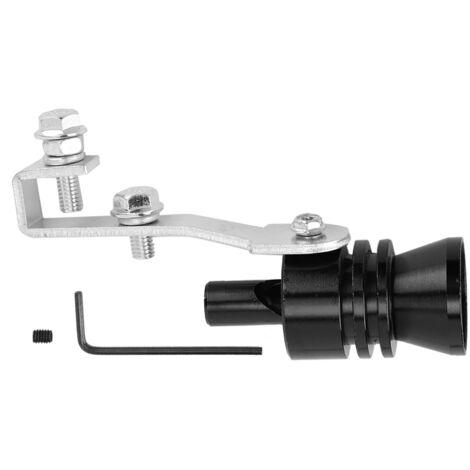 Sifflet de simulateur de tuyau d'échappement de silencieux Turbo Sound, sifflet de simulateur de bruit Turbo, noir (1/5)