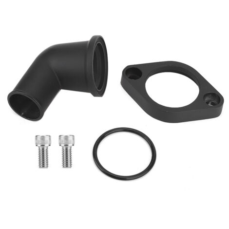 Botier de thermostat pivotant à 15 ° pour col d'eau pour moteurs SBC et BBC Chevy 283 302 305 327 8459BK (1/5)