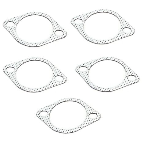 5Pcs Joint De Tuyau D'échappement En Céramique Avec Anneau Renforcé 3in 76mm Downpipe (1/5)