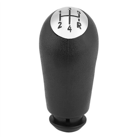 Pommeau de levier de vitesse, 5 Speed Gear Shift Bouton, style de voiture 5 vitesses Pommeau de levier de vitesse ajustable pour Megane MK2 Clio MK3 Scenic MK2 (1/5)