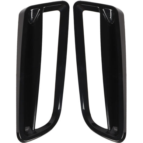 1 paire de couvre-feux diurnes gauche et droit remplacement de cadre décoratif noir pour Chevy Camaro Lt Ls Rs Zl1 (1/5)
