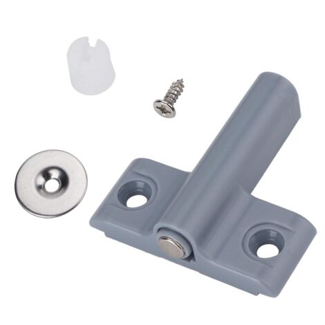 10 pièces placard armoire tiroir placard porte loquet pousser pour ouvrir système amortisseur pointe magnétique (1/5)