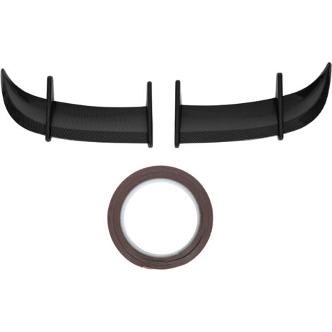 Becquet de coffre arrière de voiture en Fiber de carbone, 2 pièces, Style AK, réduction de la pression du vent, aileron de couvercle adapté aux modèles MK6