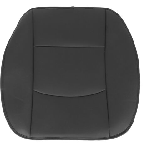 Housse de coussin de siège de remplacement de voiture en cuir PU housse de protection de siège avant pour berline 4 portes SUVBlack (1/5)