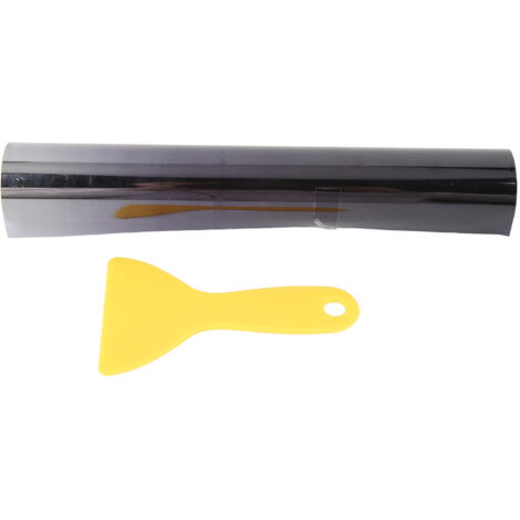 Film de pare-soleil de voiture, pare-brise étanche, pare-soleil UV, autocollants faciles à poser universels pour véhicule marron