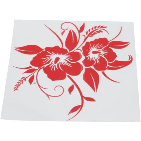 86 Autocollants Fleurs Pour Voiture - Décoration Extérieure Vinyle - Pour SUV, Camion, Moto, Mur Et PC