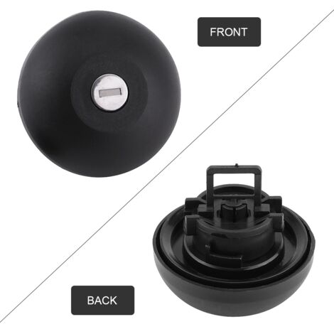 Couvercles de réservoir de carburant, couvercle de capuchon en plastique verrouillable pour essence Diesel avec serrure avec 2 clés pour Renault Master II 1998-2010 (1/5)