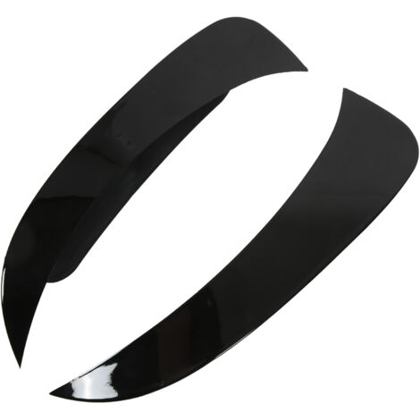 Remplacement d'ailerons de pare-chocs arrière noir brillant de 2 pièces pour Mercedes GLA classe X156 GLA200 260 GLA45 AMGLine 20132019 (1/5)