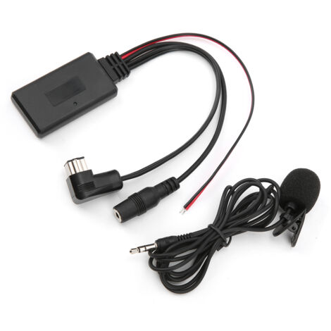 Câble Audio AUX, Microphone Stéréo de Voiture Bluetooth 5.0 avec Remplacement du Câble Audio AUX pour Adaptateur AUX IP-BUS Radio Pioneer (1/5)