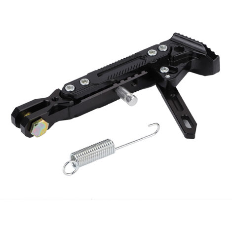 Support de trépied de pied de béquille réglable en alliage d'aluminium universel pour moto (1/5)