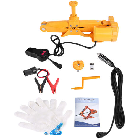 Cric électrique De Voiture 5 Tonnes 12 V, Ensemble De Cric