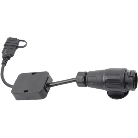 Connecteur de remorque européen 13 broches vers américain 4 broches, adaptateur de cblage de Circuit de feu arrière, Plug and Play (1/5)