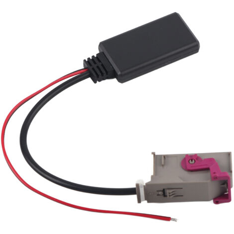 Adaptateur de cble 32 broches Kit Bluetooth de voiture auxiliaire pour A3 A4 A6 A8 TT R8 RNSE (1/5)