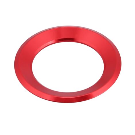 Garniture de couvercle d'anneau de volant de voiture pour Octavia A7 A5 Rapid Fabia Superb 2012-2016 rouge (1/5)
