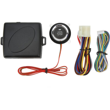 Kit d'allumage intelligent Push to Start Système de bouton d'arrêt de démarrage du moteur universel pour véhicules DC 12V