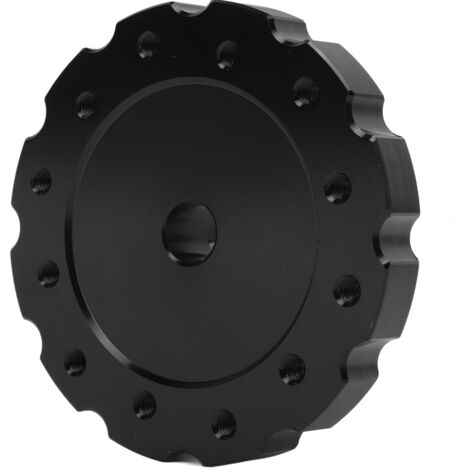 Moyeu de Volant de Voiture, Adaptateur de Volant Noir Remplacement Précis pour Volant Thrustmaster T300 T500 PCD 73mm (1/5)