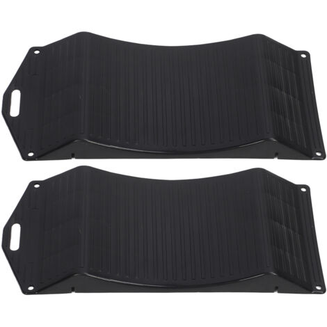 2 pièces rampes d'économie de pneus robustes capacité de charge puissante antidérapante pour voiture camion SUV RV remorque camping-car 18P: 44.4x19.5x3.5cm/17.48x7.67x1.37in (1/5)