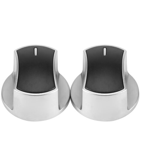 2 pièces universelles cuisinière à gaz cuisinière partie boutons de commande remplacement en alliage de Zinc interrupteur rotatif (1/5)