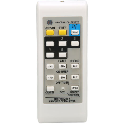 Télécommande de remplacement pour ventilateur électrique universel, longue portée, pour maison, htel, bureau, RM-F900MK