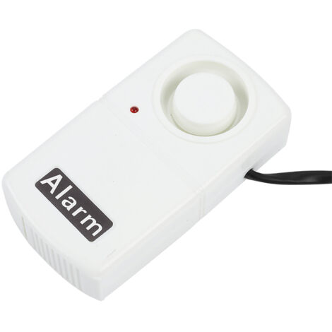 Alarme de Coupure de Courant 220V, Automatique Alarme Panne de Courant Coupure Alarme de Panne avec LED Alarme de Défaut Automatique et Fil 120db, Blanc