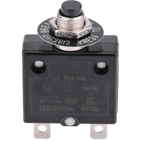 Disjoncteur Thermique de Commutateur Manuel de Remise sur le Protecteur de Surcharge Actuel(15A)