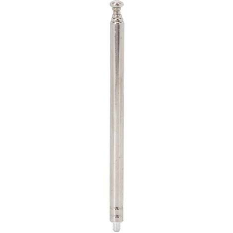 Antenne télescopique M3 filetage mle 5 Sections antenne télescopique pour TV Radio jouet électrique télécommande lampe VCD