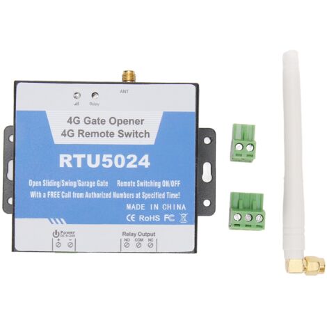 Ouvre-porte GSM RTU5024, alarme intelligente 4G SMS, reconnaissance d'identité intelligente, télécommande WiFi, ouvre-porte GSM