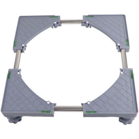 Base Réfrigérateur Réglable 13-16cm - Support Machine à Laver 42-68cm 300kg