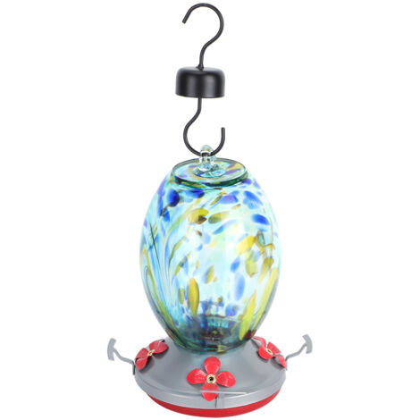 Fleurs De Remplacement Pour Mangeoire à Colibris - Lot De 30 Fleurs + 30 Cœurs | Ports D'alimentation Colorés Pour Jardin Et Extérieur