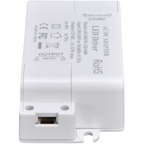 Pilote de LED, Pilote d'ampoule LED 12 Watts de Petite Taille CA vers CC pour G4 MR11 MR16