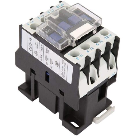 Contacteur électrique CJX2-25004 220V | Pour Démarrage Moteur, éclairage, Chauffage | Contacts Alliage Dur