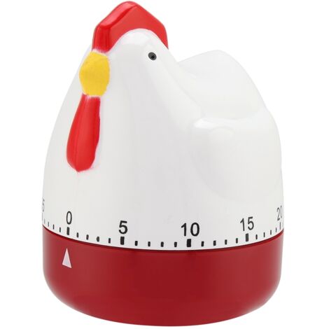 Belle minuterie de poulet mécanique, réveil de cuisine, pour la décoration de la maison, rappel de synchronisation (1/5)