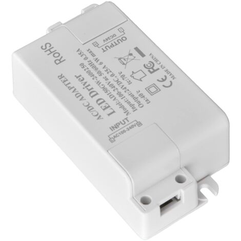 Pilote de transformateur d'alimentation ca à cc, pilote de LED étanche pour lampes à LED basse tension (1/5)