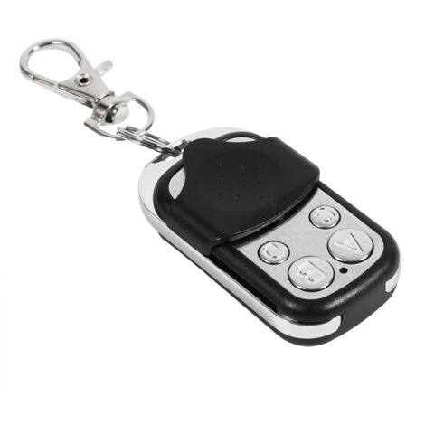 Clé 4 Boutons de Télécommande à Distance 433Mhz pour Garage Porte Roulement Télécommande Portail Copie Universelle (1/5)