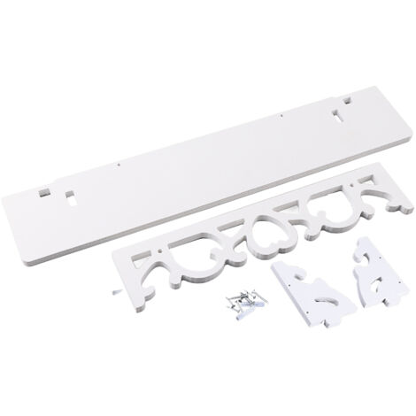 tagère flottante creuse blanche mur boutique étagère présentoir meubles (1/5)