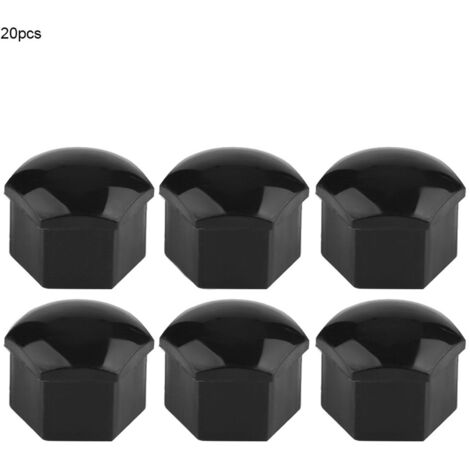 KOMUNJ Lot De 20 Cache-écrous De Roue Hexagonaux De 19 Mm Avec Outil De Démontage